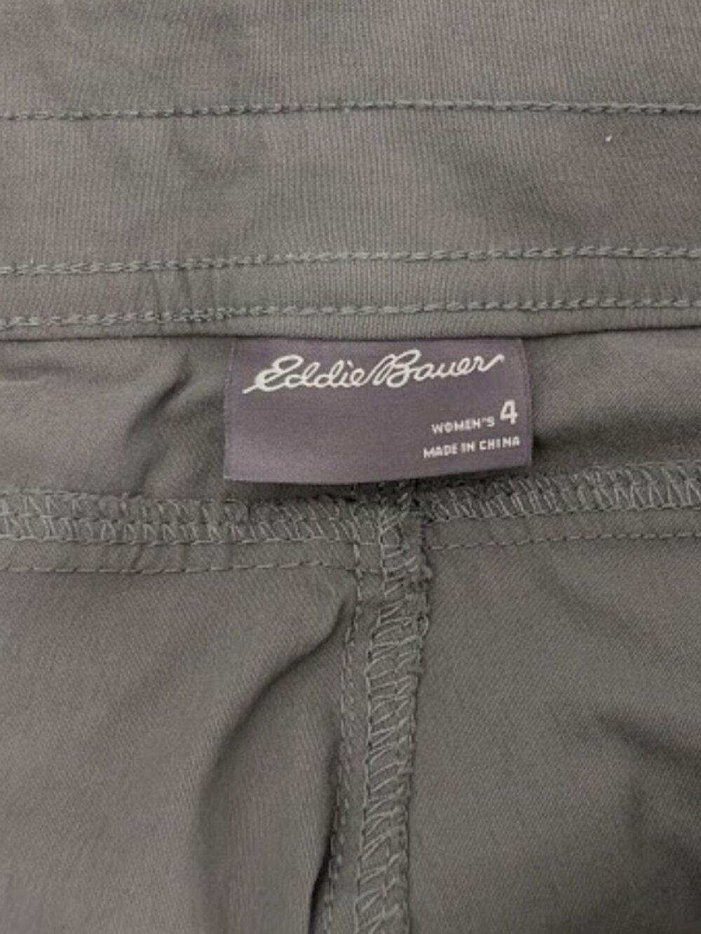 Eddie Bauer Summer Trail Cargo Shorts – Olive - Size 4 - Picture 5 of 10